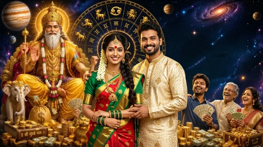 கடகத்தில் உச்சமடையும் குரு பகவான்: இந்த 5 ராசிகளின் பேங்க் பேலன்ஸ் உயரப்போகுது!