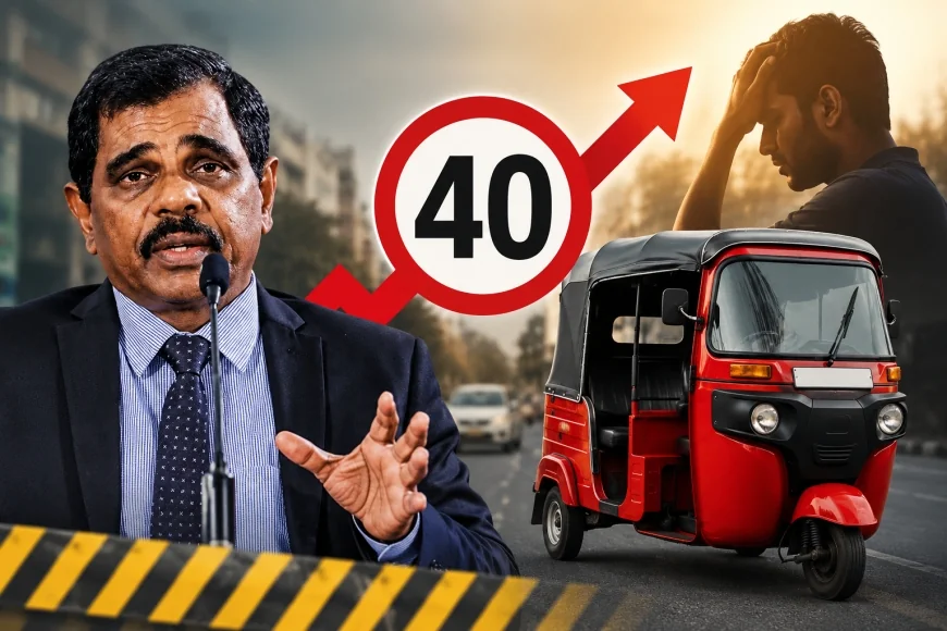 ஓட்டோ ஓட்டுவதற்கான குறைந்தபட்ச வயதை 40ஆக உயர்த்த திட்டமா? – பிரதியமைச்சர் வெளியிட்ட பரபரப்பு தகவல்