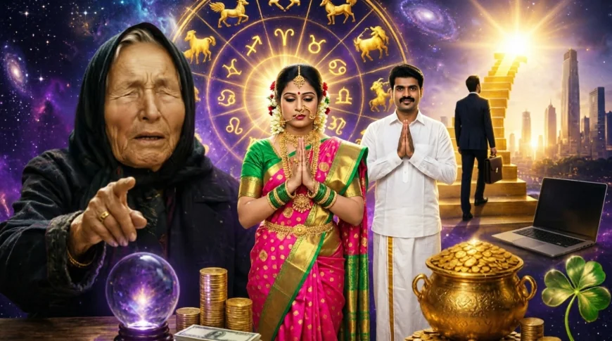 பாபா வங்கா கணிப்பின்படி இந்த வாரம் நடக்கவுள்ள திடீர் மாற்றம்... இந்த 5 ராசிகளுக்கு அதிர்ஷ்டம்!