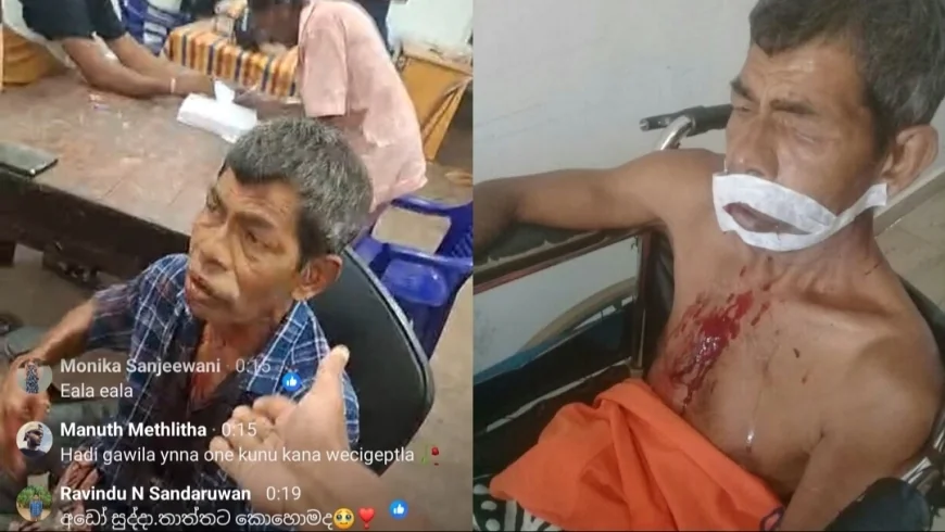 பொலிஸ் நிலையத்துக்கு அழைத்துச் செல்லப்பட்ட நபர் தாக்கப்பட்டாரா? – சமூக ஊடக வீடியோவால் விசாரணை ஆரம்பம்!