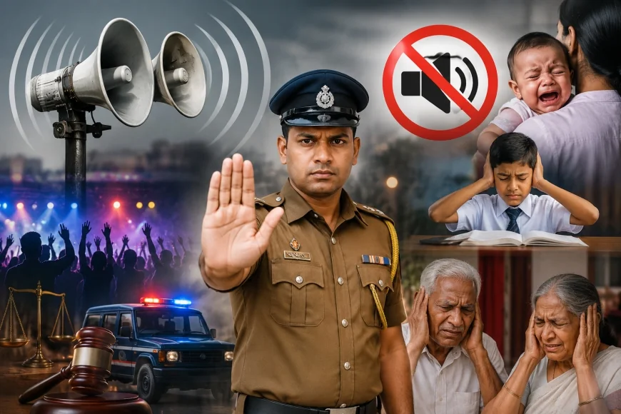 அதிக ஒலியுடன் ஒலிபெருக்கி பயன்படுத்தினால் சட்டம் பாயும் – பொலிஸார் எச்சரிக்கை!