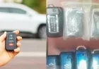 வாகனங்களின் ஸ்மார்ட் சாவிகளை திருடி விற்ற இருவர் கைது