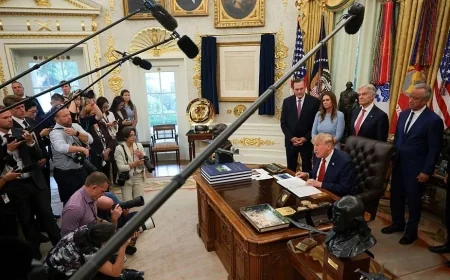 CNN உள்ளிட்ட ஊடக நிறுவனங்கள் வெள்ளை மாளிகைக்குள் நுழைய தடை: டிரம்ப் திடீர் அறிவிப்பால் சர்ச்சை