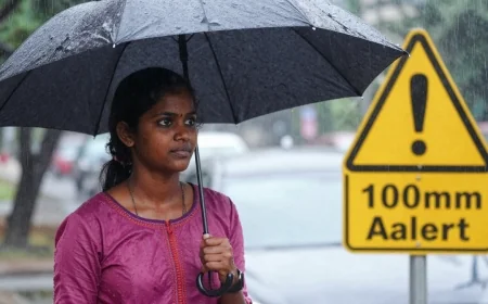 அந்தமான் கடலில் குறைந்த காற்றழுத்தத் தாழ்வு மண்டலம்: இலங்கையில் மழை தொடரும்