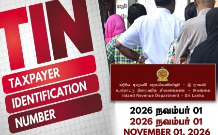 வங்கி கணக்கு தொடங்குவது உள்ளிட்ட பல சேவைகளுக்கு நவம்பர் 1 முதல் TIN இலக்கம் கட்டாயம்