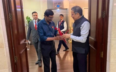ஜேவிபி பொதுச்செயலாளர் ரில்வின் சில்வா தலைமையிலான குழு புதுடில்லி பயணம்: ஜெய்சங்கர் மற்றும் பாஜக தலைவர்களுடன் சந்திப்பு