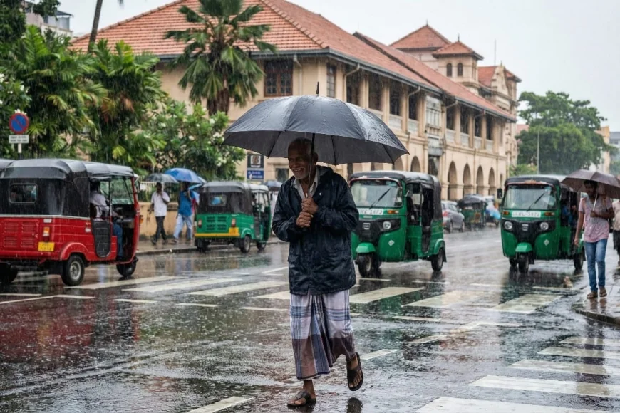 இலங்கையின் பல பகுதிகளில் இடிமின்னலுடன் கூடிய மழை: வளிமண்டலவியல் திணைக்களம் எச்சரிக்கை