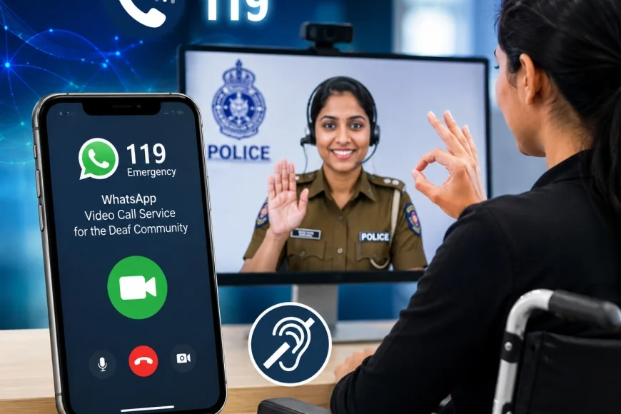 Sri Lanka Police add WhatsApp video complaint access for hearing-impaired people