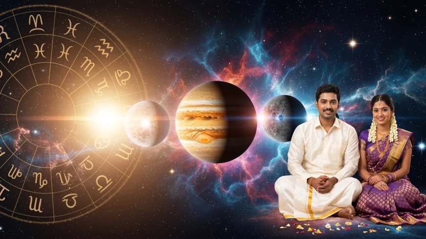 கிரகப் பெயர்ச்சியால் இன்று முதல் அதிஷ்ட மழையில் நனையவுள்ள 7 ராசிகள்... உங்க ராசி என்ன?