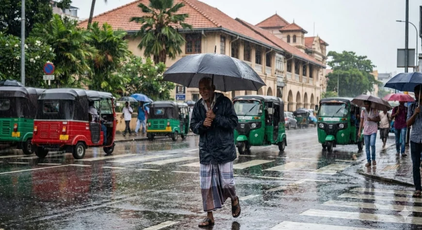 இலங்கையின் பல பகுதிகளில் இடிமின்னலுடன் கூடிய மழை: வளிமண்டலவியல் திணைக்களம் எச்சரிக்கை
