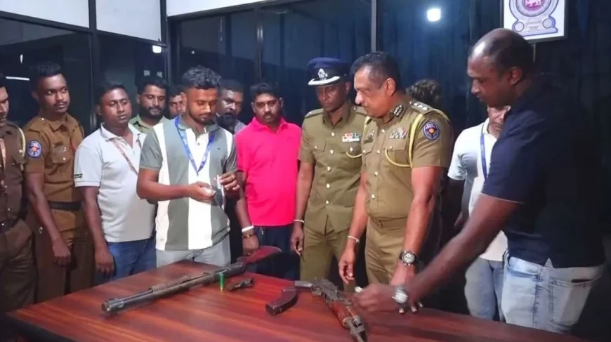மயானத்தில் பதுக்கி வைக்கப்பட்டிருந்த துப்பாக்கிகள் மீட்பு: 'பஸ் லலித்' அளித்த தகவல்