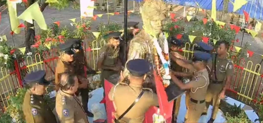 திலீபனின் உருவச்சிலையை பொலிஸார் பலவந்தமாக அகற்றினர்: செல்வராசா கஜேந்திரன் குற்றச்சாட்டு