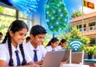 நாடளாவிய ரீதியில் 2,345 இடைநிலைப் பாடசாலைகளுக்கு அதிவேக ஃபைபர் இணைய வசதி