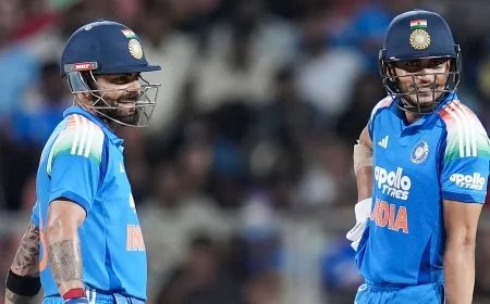 வெஸ்ட் இண்டீஸுக்கு எதிரான 2வது ஒருநாள் போட்டி: சுப்மன் கில் இரட்டை சதம், 406 ரன்கள் இலக்கை எட்டி இந்தியா வரலாற்று சாதனை