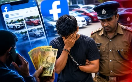 பேஸ்புக் ஊடாக வாகனங்களை விற்பனை செய்வதாகக் கூறி பண மோசடி: 21 வயது இளைஞன் கைது