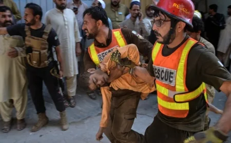 Peshawar School Roof Collapse: Deadliest Building Tragedy in Pakistan's History