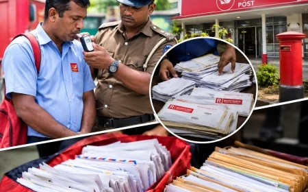 2021 முதல் விநியோகிக்கப்படாத 2,065 கடிதங்கள்! பதுளையில் தபால் ஊழியர் கைது