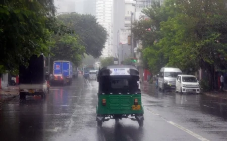 இலங்கையின் பல பகுதிகளில் இன்றும் பலத்த மழை தொடரும் என எச்சரிக்கை