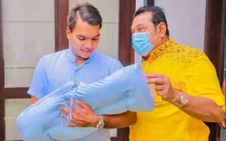 'பெற்றோர் செய்யும் செயல்களுக்குப் பிள்ளைகள் பலியாகக்கூடாது' – நாமலுக்கு மஹிந்த எழுதிய உருக்கமான கடிதம்