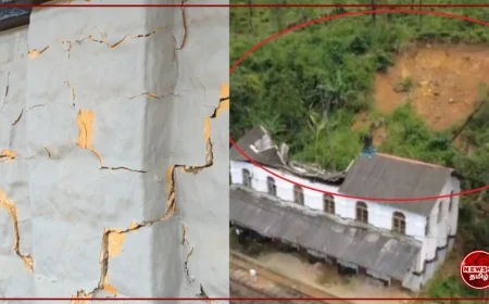 சேதமடைந்த வட்டவளை ரயில் நிலையத்தின் புனரமைப்புப் பணிகள் இராணுவத்திடம் ஒப்படைப்பு