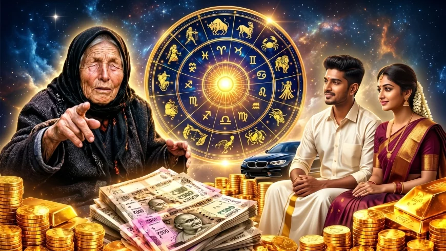 பாபா வங்காவின் கணிப்பு: ஒக்டோபர் முதல் ஆண்டின் கடைசி 3 மாதங்களில் அதிஷ்ட மழையில் நனையவுள்ள  5 ராசிகள்!