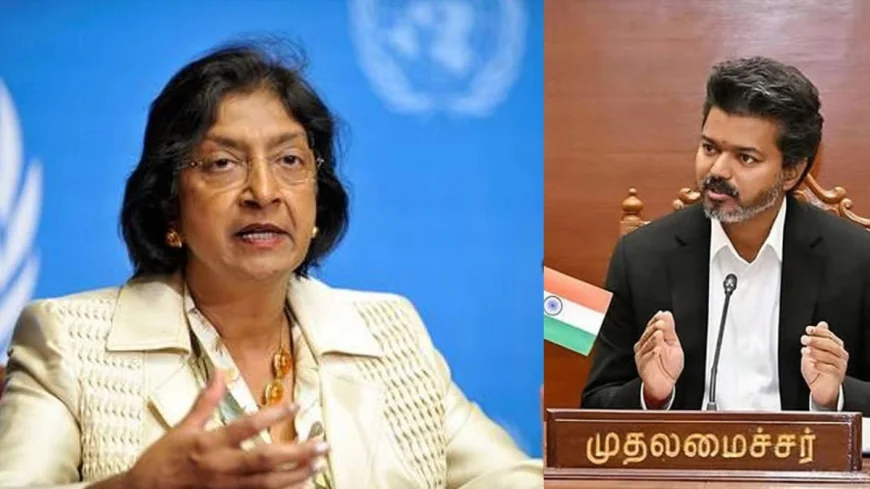 அமைதிக்கான நோபல் பரிசு அறிவிக்கப்பட்ட நவநீதம் பிள்ளைக்கு முதல்வர் விஜய் வாழ்த்து