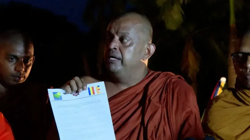 ஞானசார தேரரை விடுவிக்கக் கோரி கொழும்பில் நடந்த போராட்டம் முடிவு! பின்னணி என்ன?