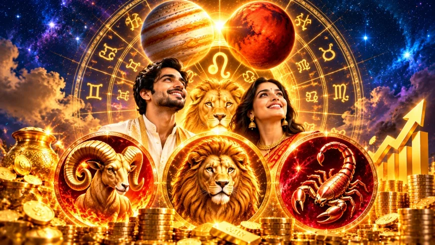 சிம்ம ராசியில் குரு–செவ்வாய் சேர்க்கை! நவம்பர் 16 முதல் அதிர்ஷ்டம் பெறப்போகும் 3 ராசிகள் – உங்கள் ராசியும் இருக்கிறதா?